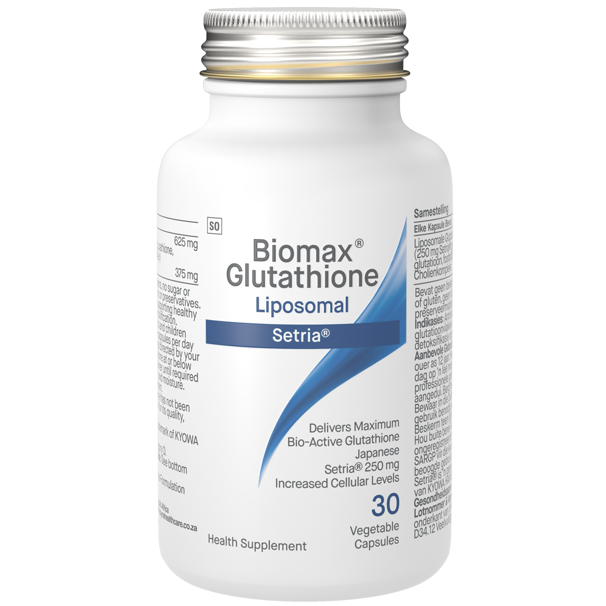 Coyne Healthcare Biomax Glutathione Liposomal 625mg 30 Caps