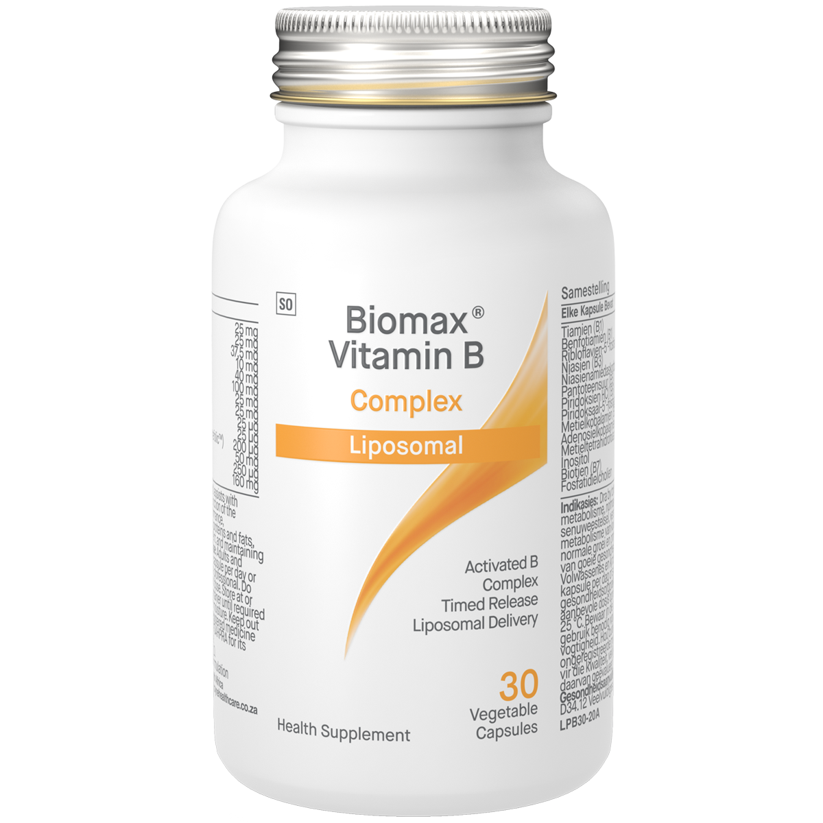 Coyne Healthcare Biomax Vitamin B Liposomal 500mg 30 Caps