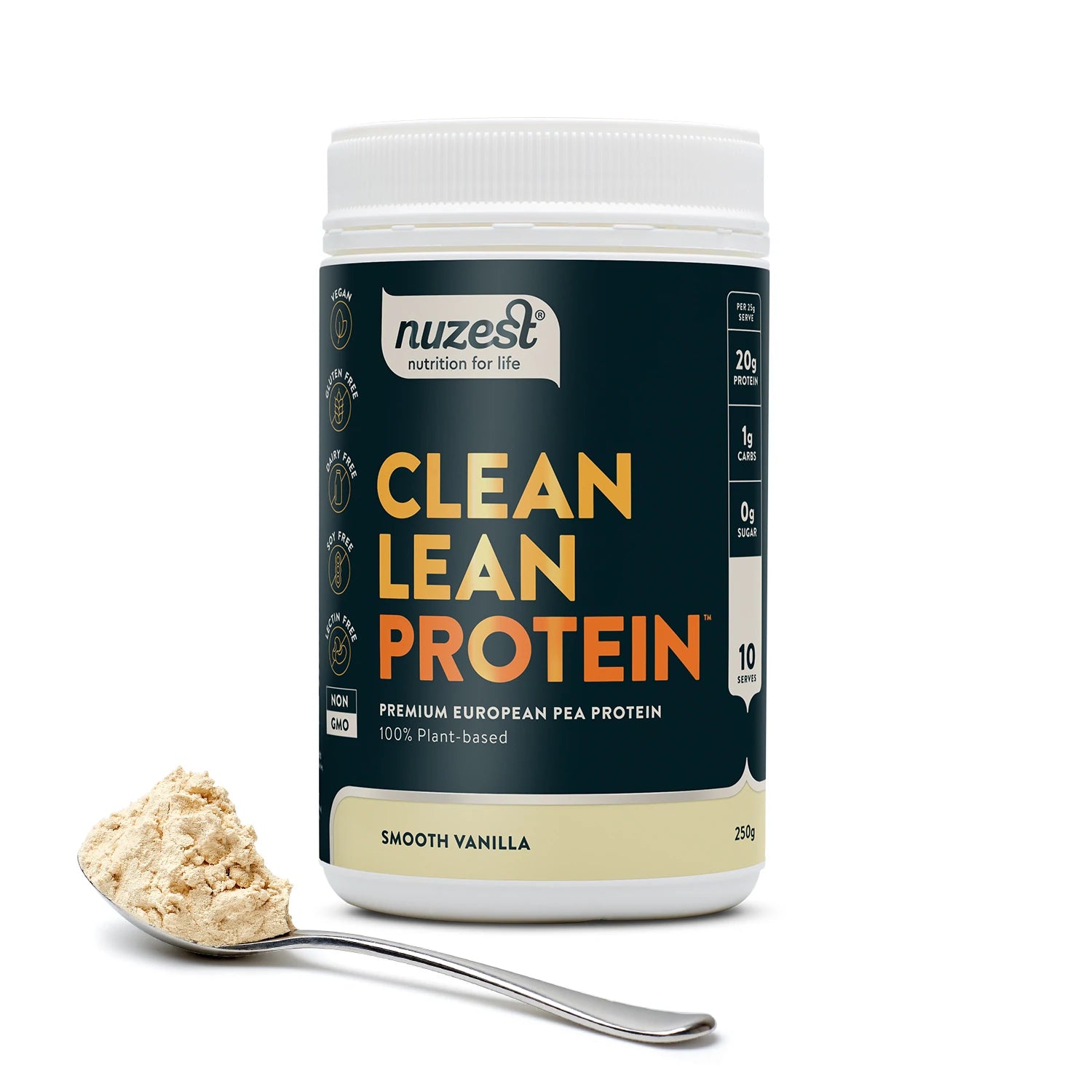 Nuzest Clean Lean Protein Smooth Vanilla 250g, 500g, 1 KG, 2.5 KG