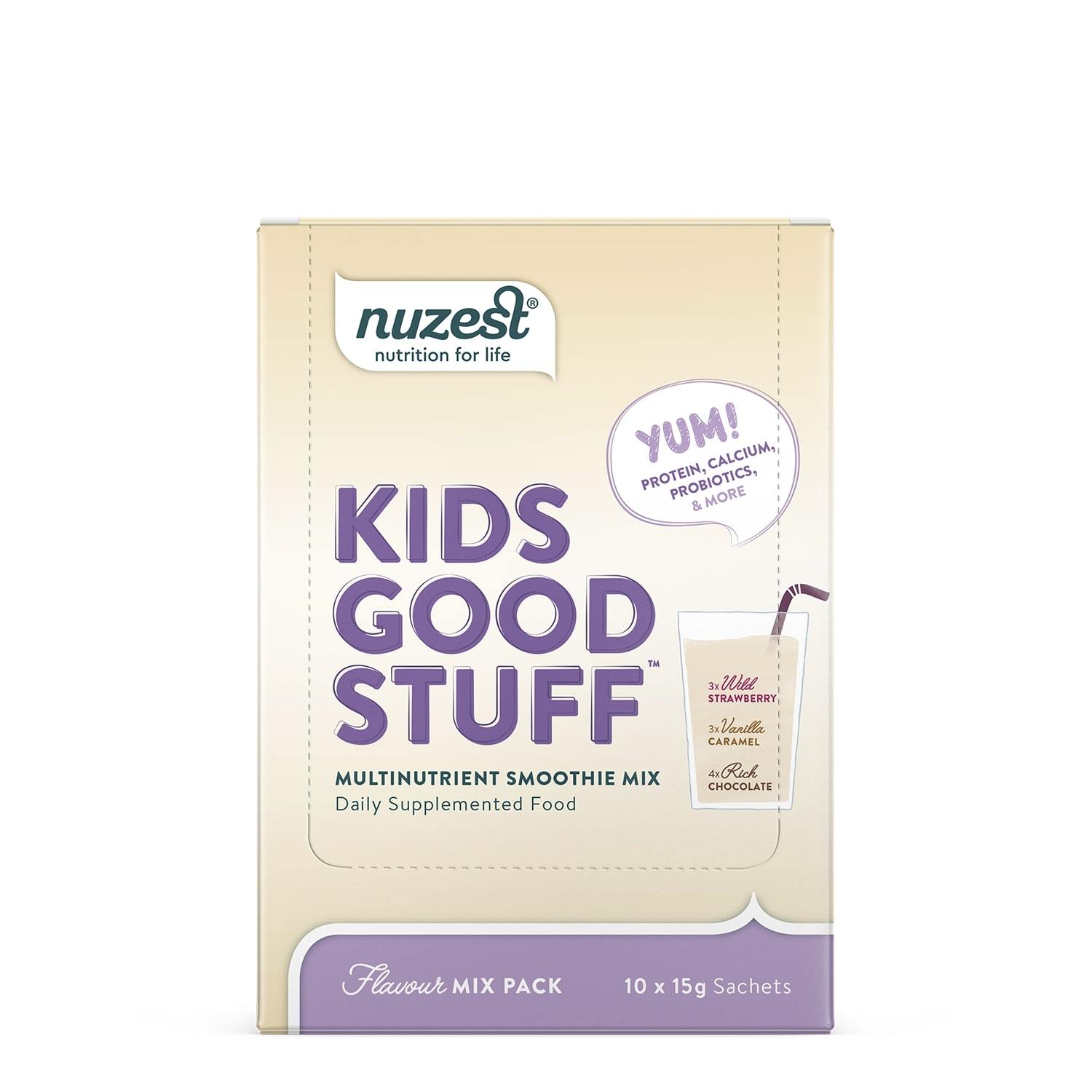 Nuzest Kids Good Stuff Smoothie Mix Mixed 10 sachet