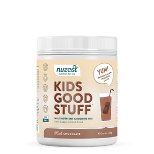 Nuzest Kids Good Stuff Rich Chocolate Smoothie Mix 225g, 675g