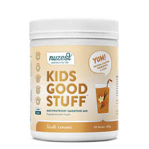 Nuzest Kids Good Stuff Smoothie Mix Vanilla Caramel 225g, 675g