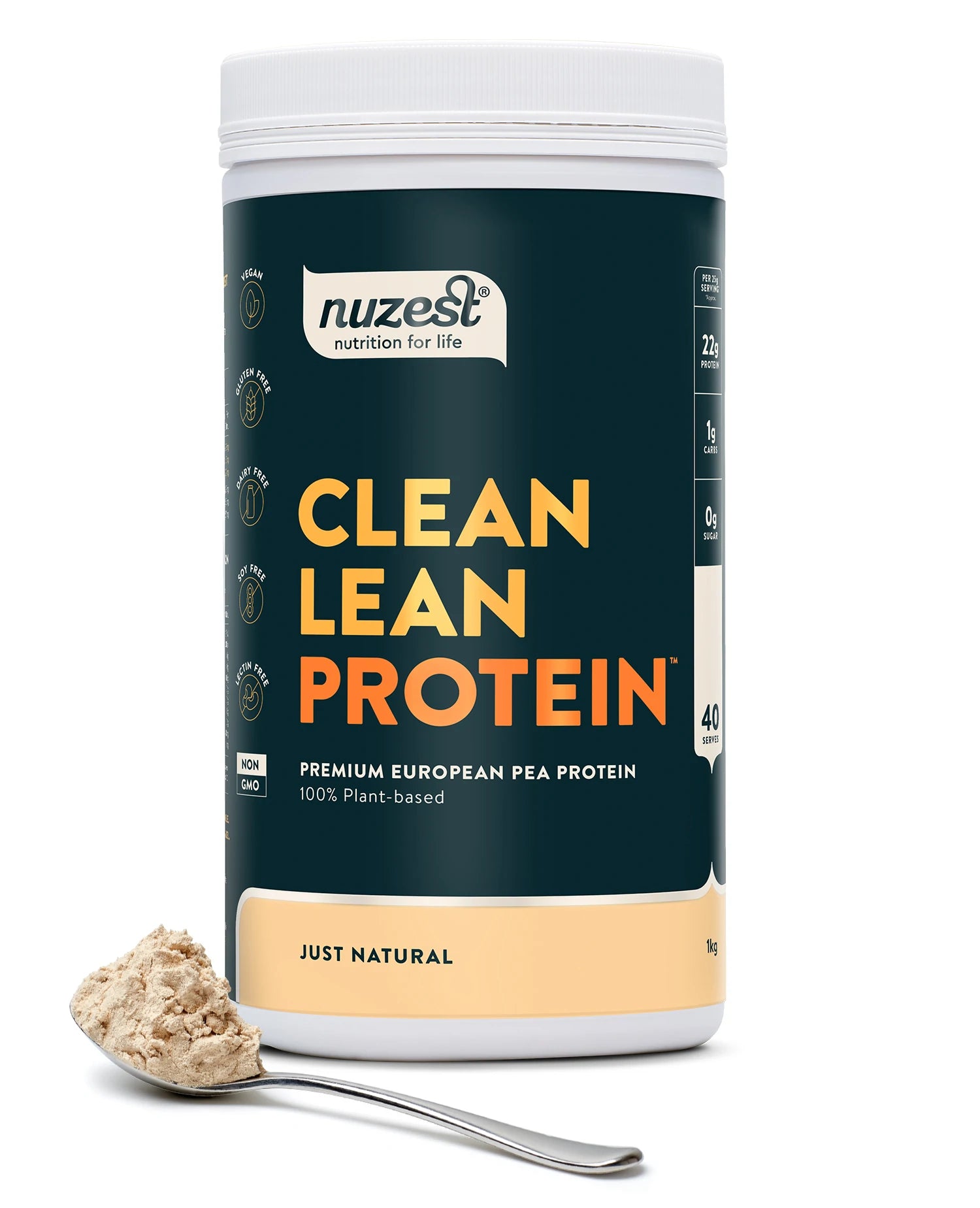 Nuzest Clean Lean Protein Just Natural 500g, 1KG