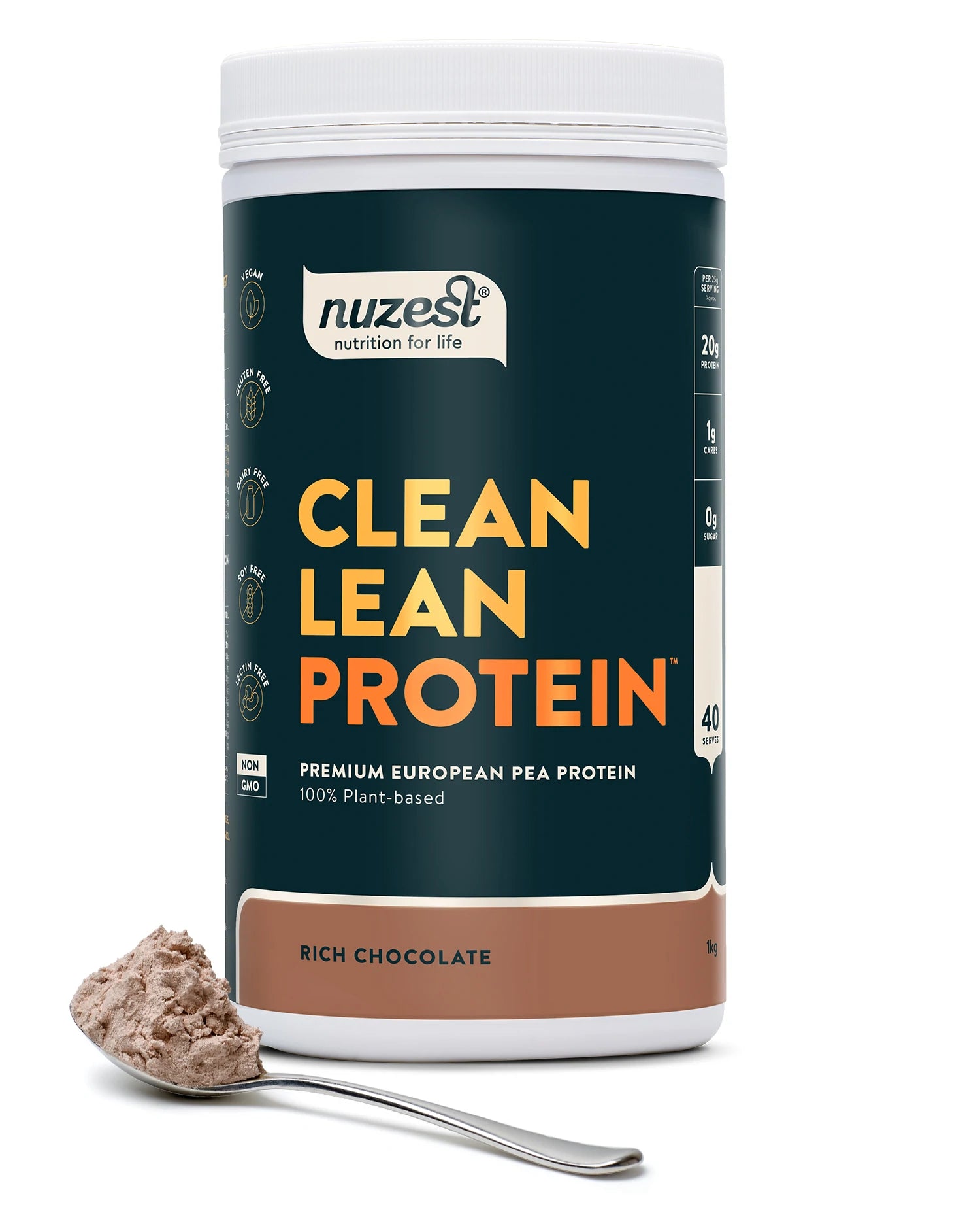 Nuzest Clean Lean Protein Rich Chocolate 250g, 500g, 1KG, 1 KG, 2.5 KG
