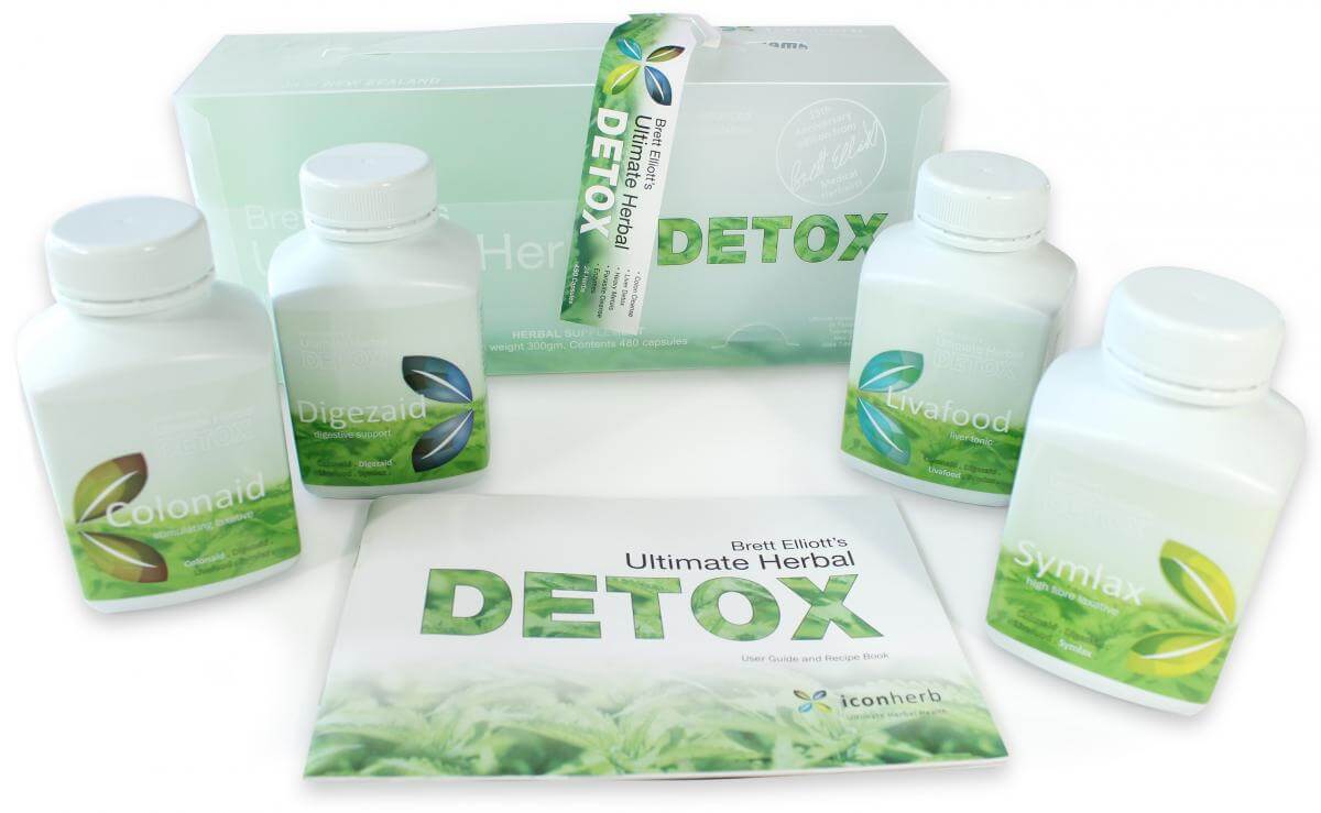 Ultimate Herbal Health Brett Elliott's - Ultimate Herbal DETOX (480caps)