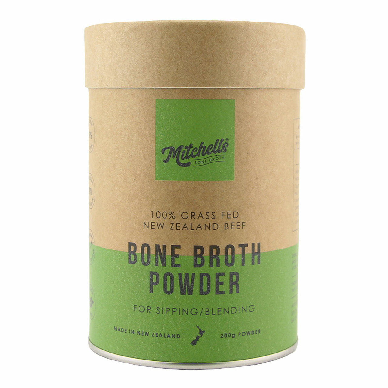 Mitchells Beef Bone Broth 100g pouch, 200g Tub