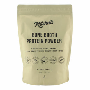 Mitchells Bone Broth Protein Vanilla 500g powder