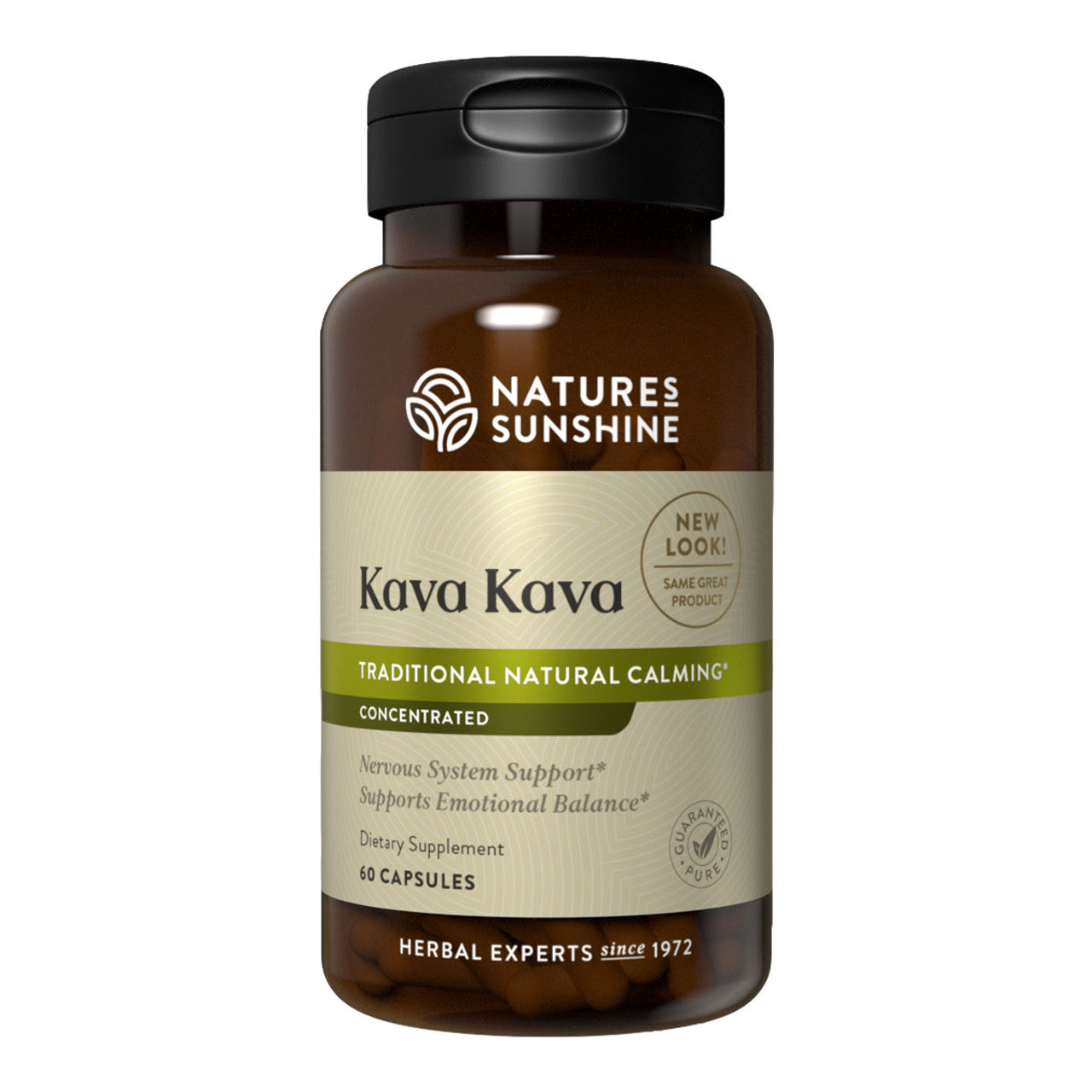 Natures Sunshine Kava Kava 60 Capsules