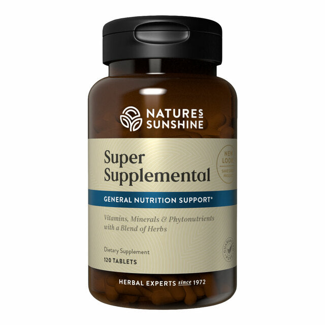 Natures Sunshine Super Supplemental 120 Tablets